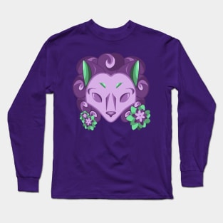 Floral Fox Long Sleeve T-Shirt